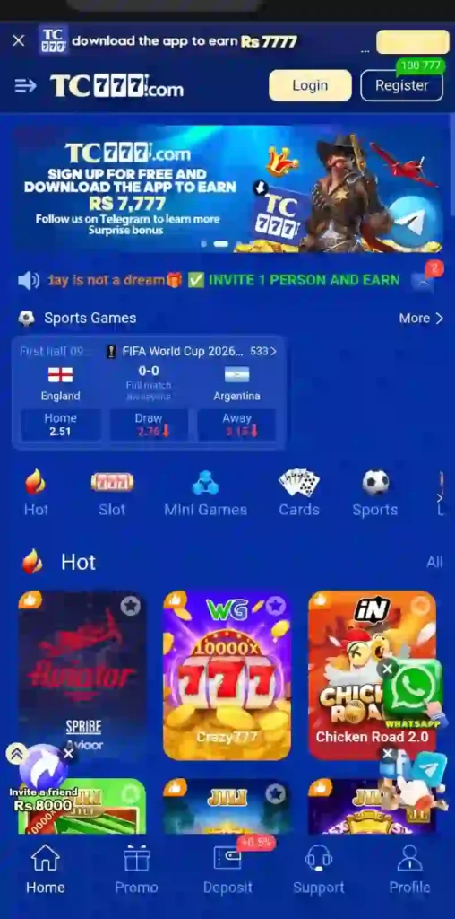T777 Game APK